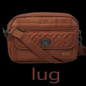 LUG Switch Convertible Lightweight Water-Repellent Crossbody Belt Bag Copper